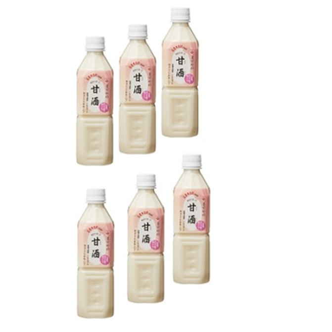 【広島の味】ますやみそ　ペット甘酒　500ml×6本セット 商品サムネイル