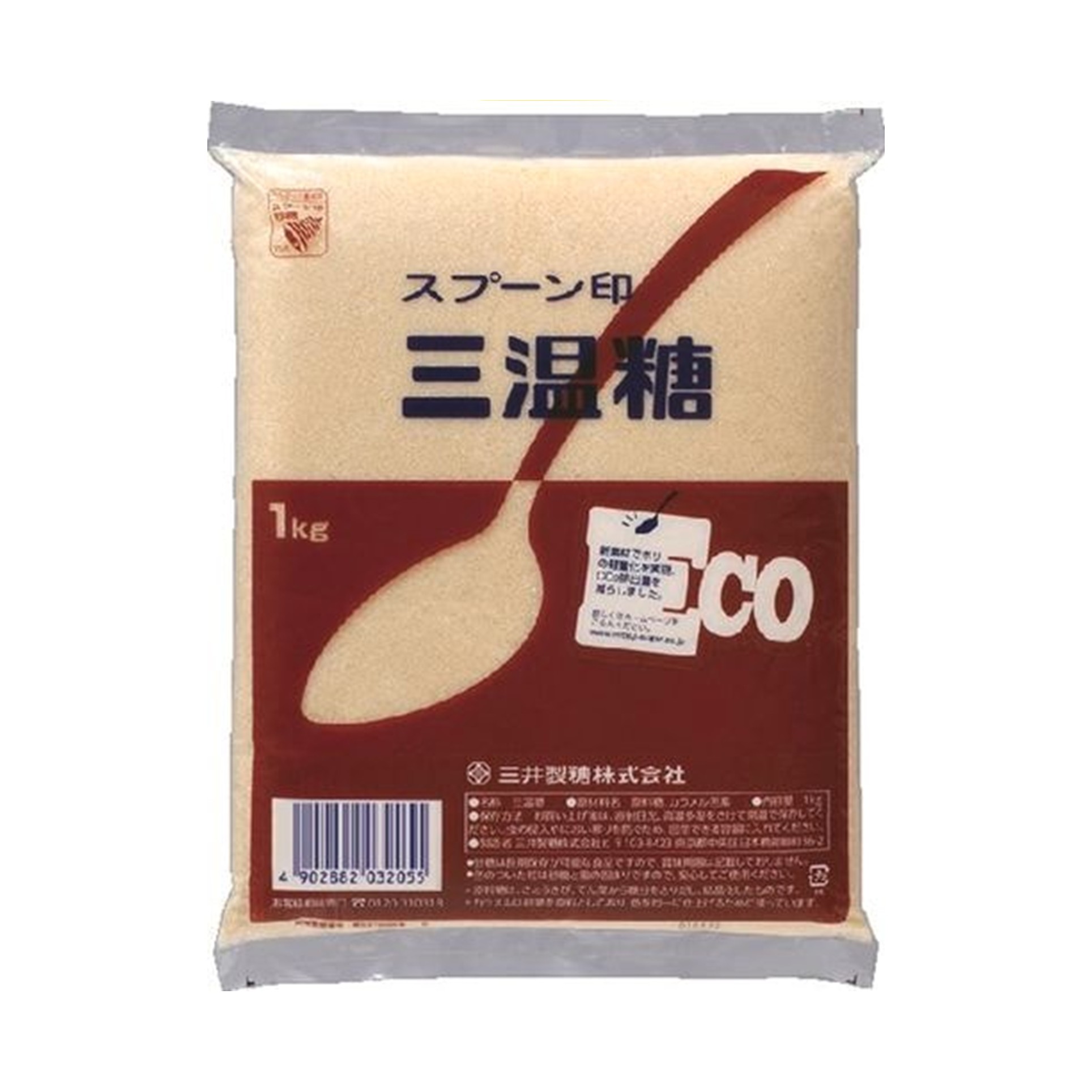 スプーン印 三温糖 1kg(×20)|mvm-4902882032055-003-20 商品サムネイル