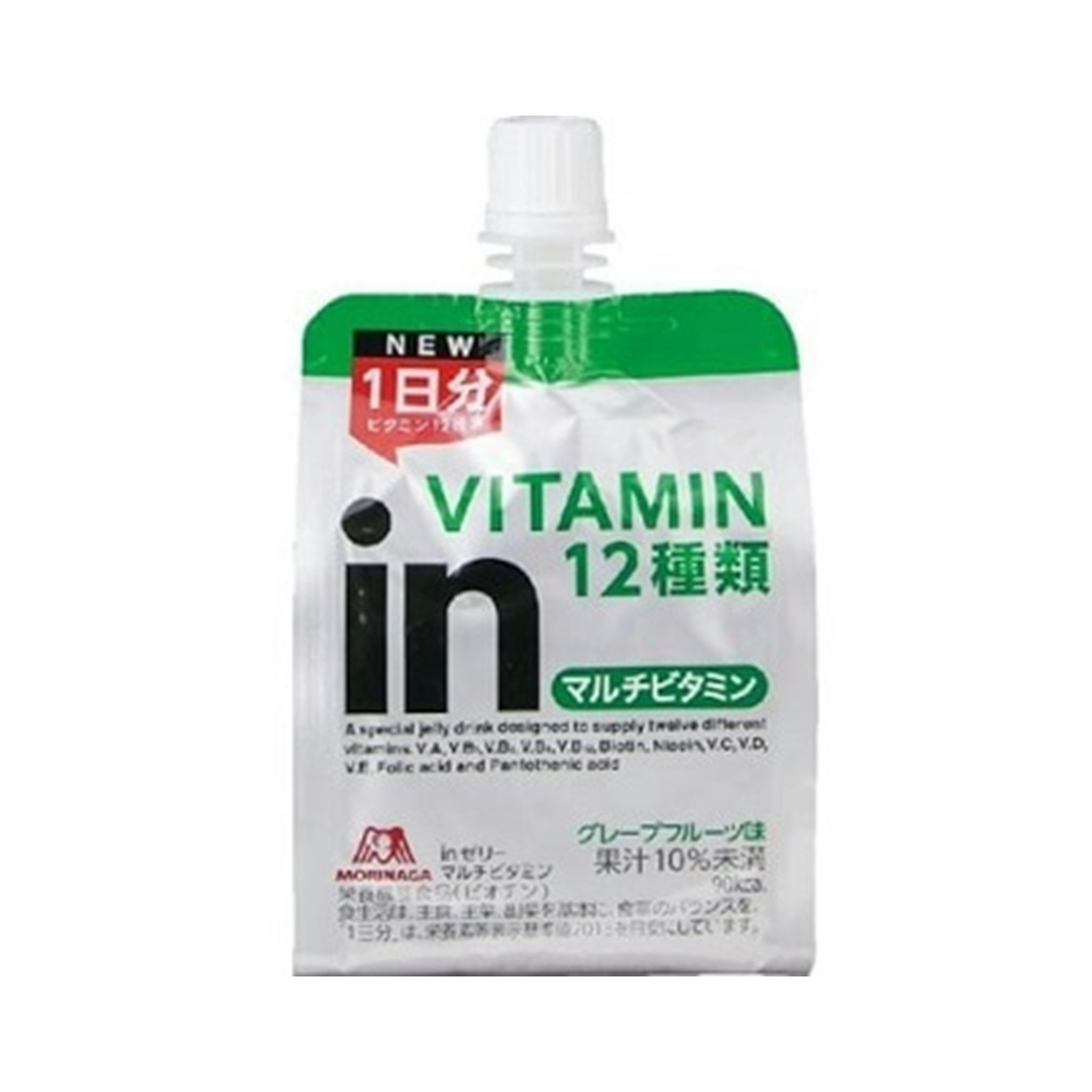 森永製菓ｉｎゼリーマルチビタミン　１８０ｇ　(×6)|mvm-074-4902888724558-6 商品サムネイル