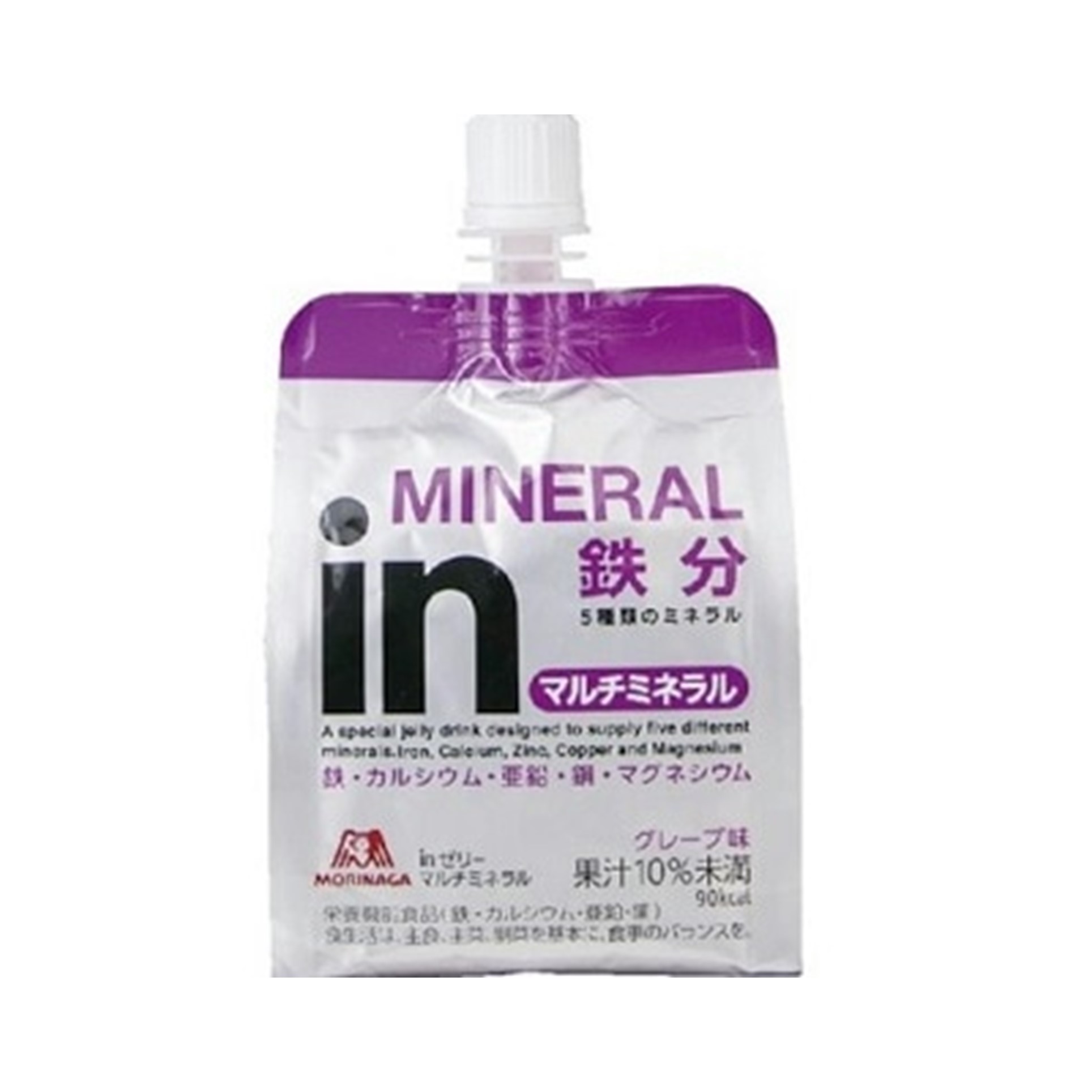 森永製菓ｉｎゼリーマルチミネラル　１８０ｇ　(×6)|mvm-074-4902888724701-6 商品サムネイル