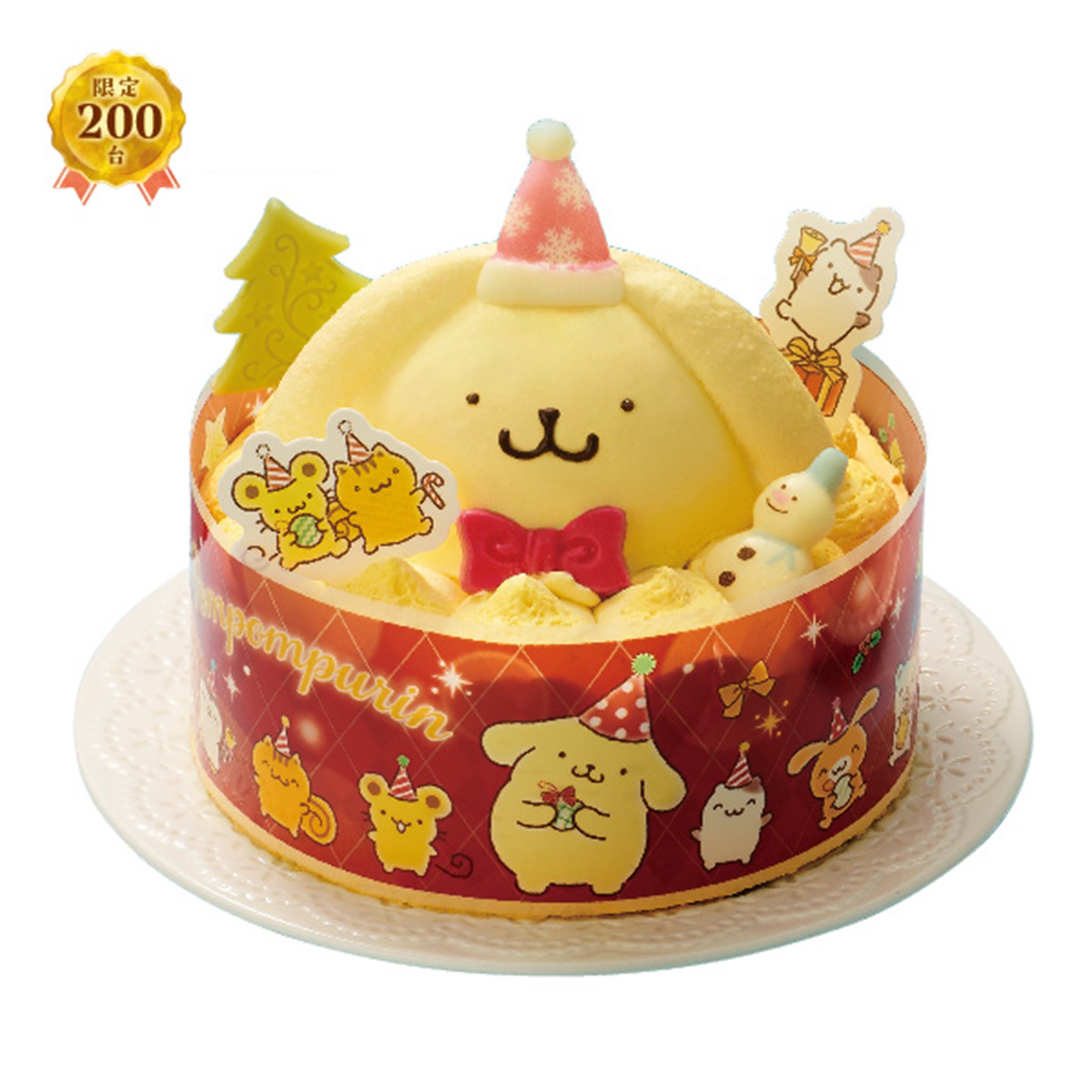 ポムポムプリン  聖夜のカスタードクリームケーキ  プリン風味　 商品サムネイル