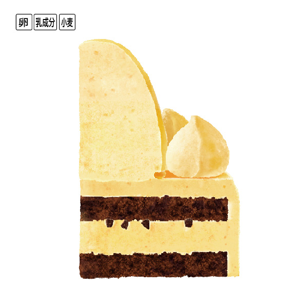 ポムポムプリン 聖夜のカスタードクリームケーキ プリン風味 商品画像(1)