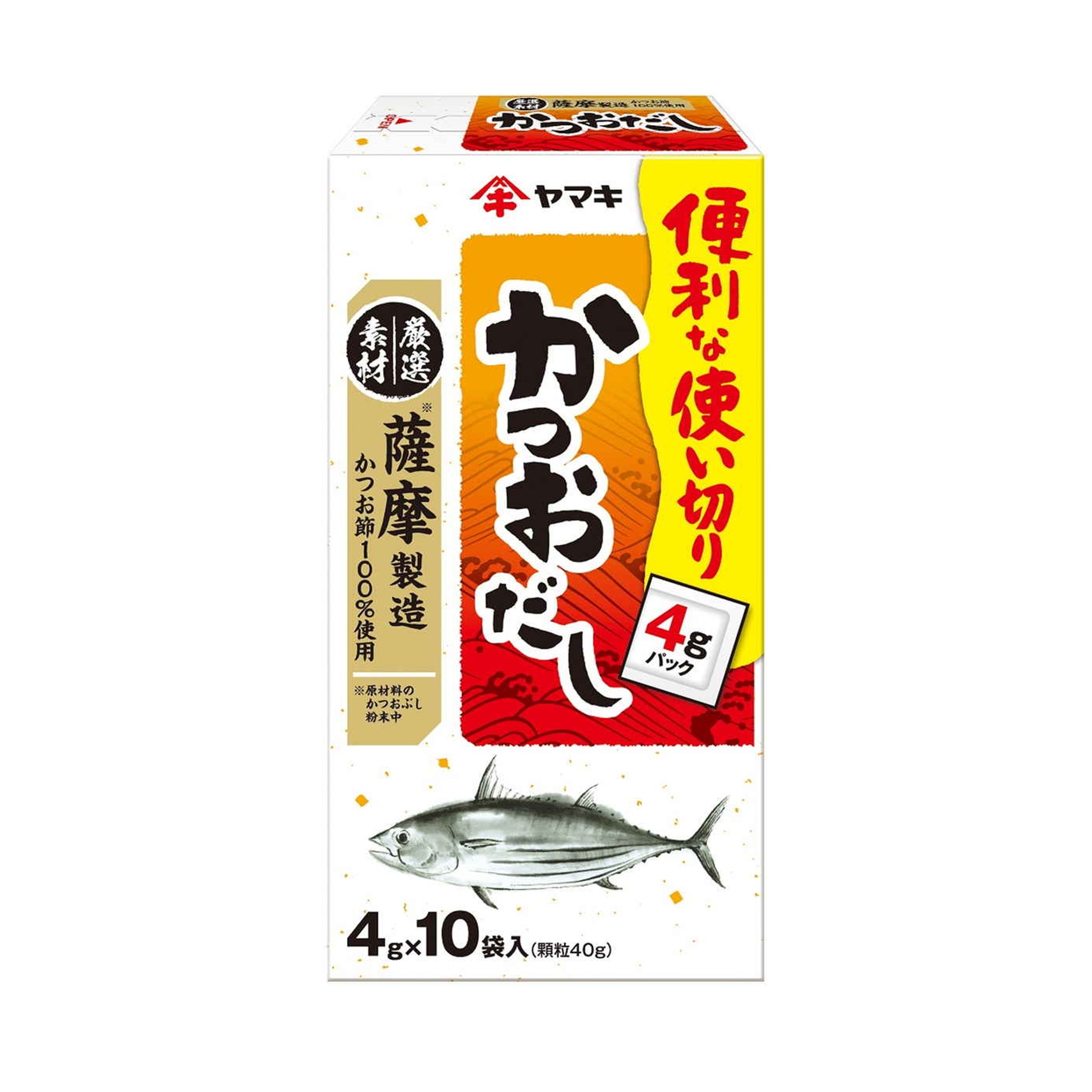 ヤマキ薩製造かつおだし 40g(×10)|mvm-4903065061770-003-10 商品サムネイル