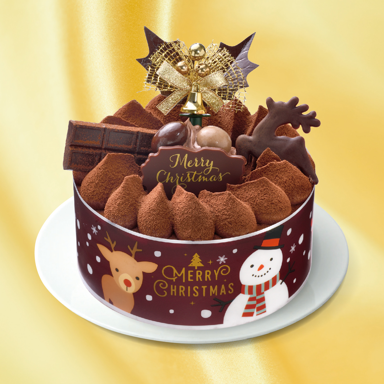 【クリスマス】ヤマザキ　生チョコケーキ4号　【A1008】 商品サムネイル