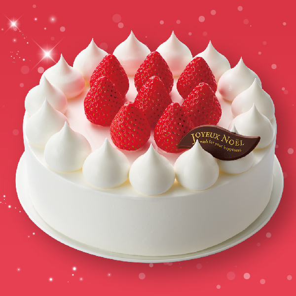 【12/20～22受取】ラ・フレーズ　苺ショートケーキ６号【M0012】【クリスマス】 商品サムネイル