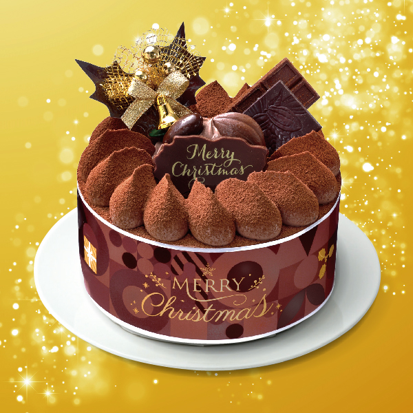 【12/20～22受取】[ヤマザキ] クリスマス 生チョコケーキ４号【A1004】【クリスマス】 商品サムネイル
