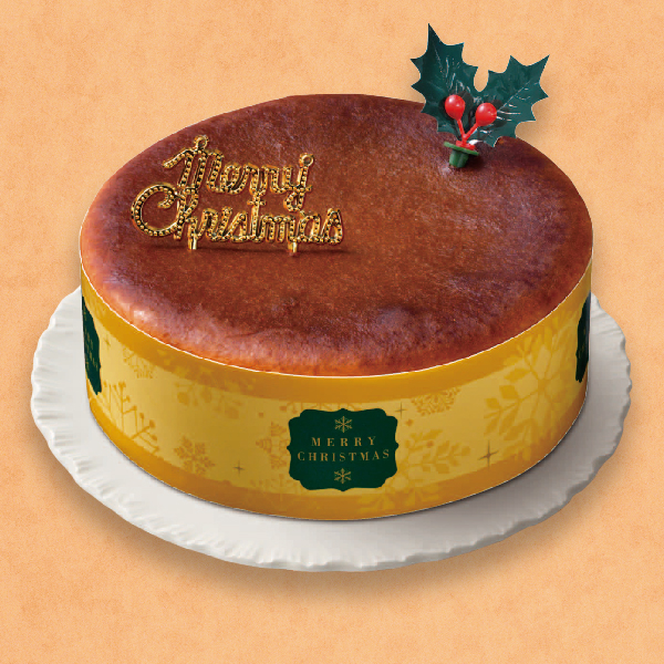 [ヤマザキ] クリスマス 糖質を抑えたバスク風チーズケーキ【M0033】【クリスマス】 商品サムネイル