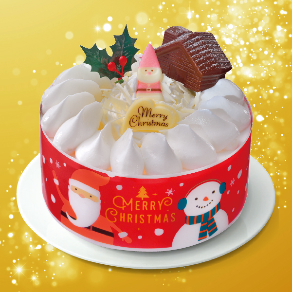 [ヤマザキ] クリスマス　デコレーションケーキ４号【A1007】【クリスマス】 商品サムネイル