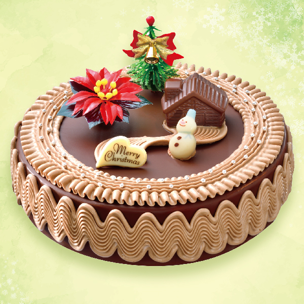 [ヤマザキ] クリスマス チョコケーキ６号【A1030】【クリスマス】 商品サムネイル