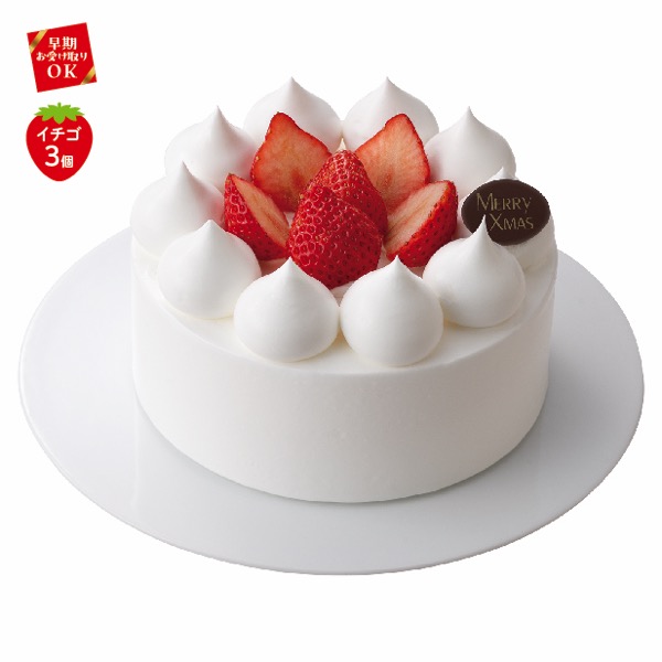 　ラ・フレーズ　苺ショートケーキ4号【M0001】 商品サムネイル