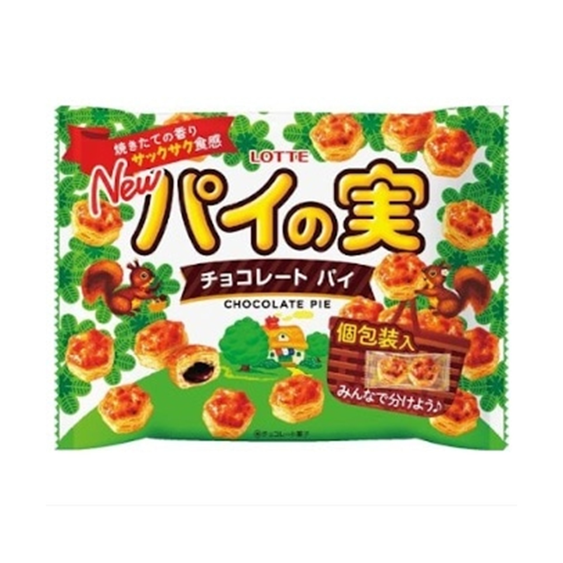 パイの実シェアパック 124g(×18)|mvm-4903333284443-001-18 商品サムネイル