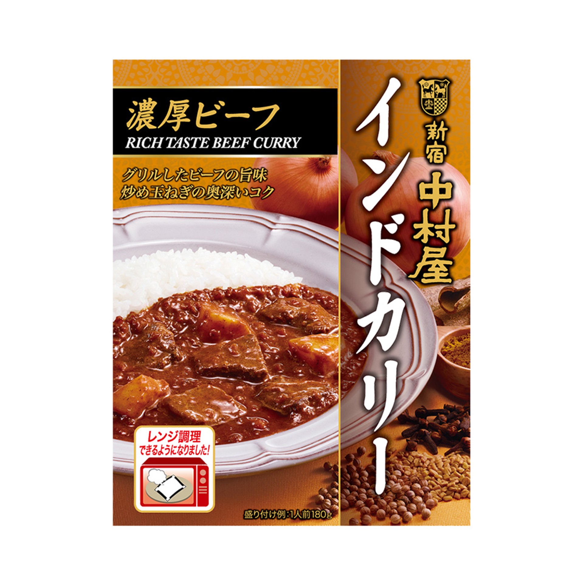 インドカリー 濃厚ビーフ 180g(×5)|mvm-4904110855658-005-5 商品サムネイル