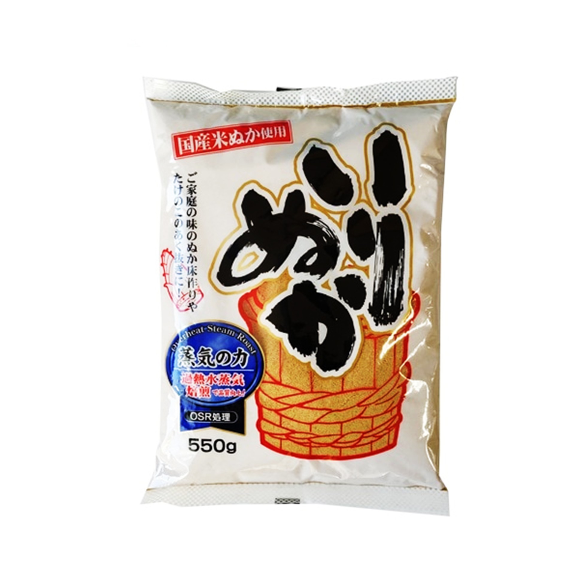 いりぬかOSR処理 550g(×10)|mvm-4904502101233-003-10 商品サムネイル