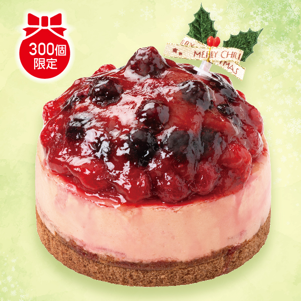 [タカキベーカリー] 4種のベリーの濃厚チーズケーキ【A1033】【クリスマス】 商品サムネイル