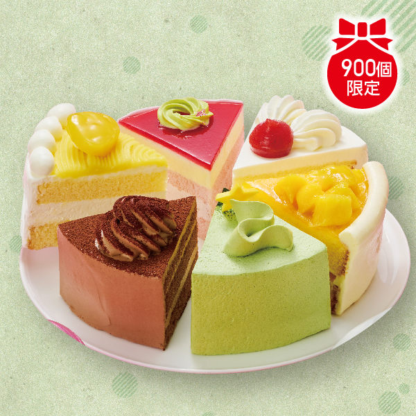 クリスマス６種のアソートケーキ【M0019】【クリスマス】 商品サムネイル