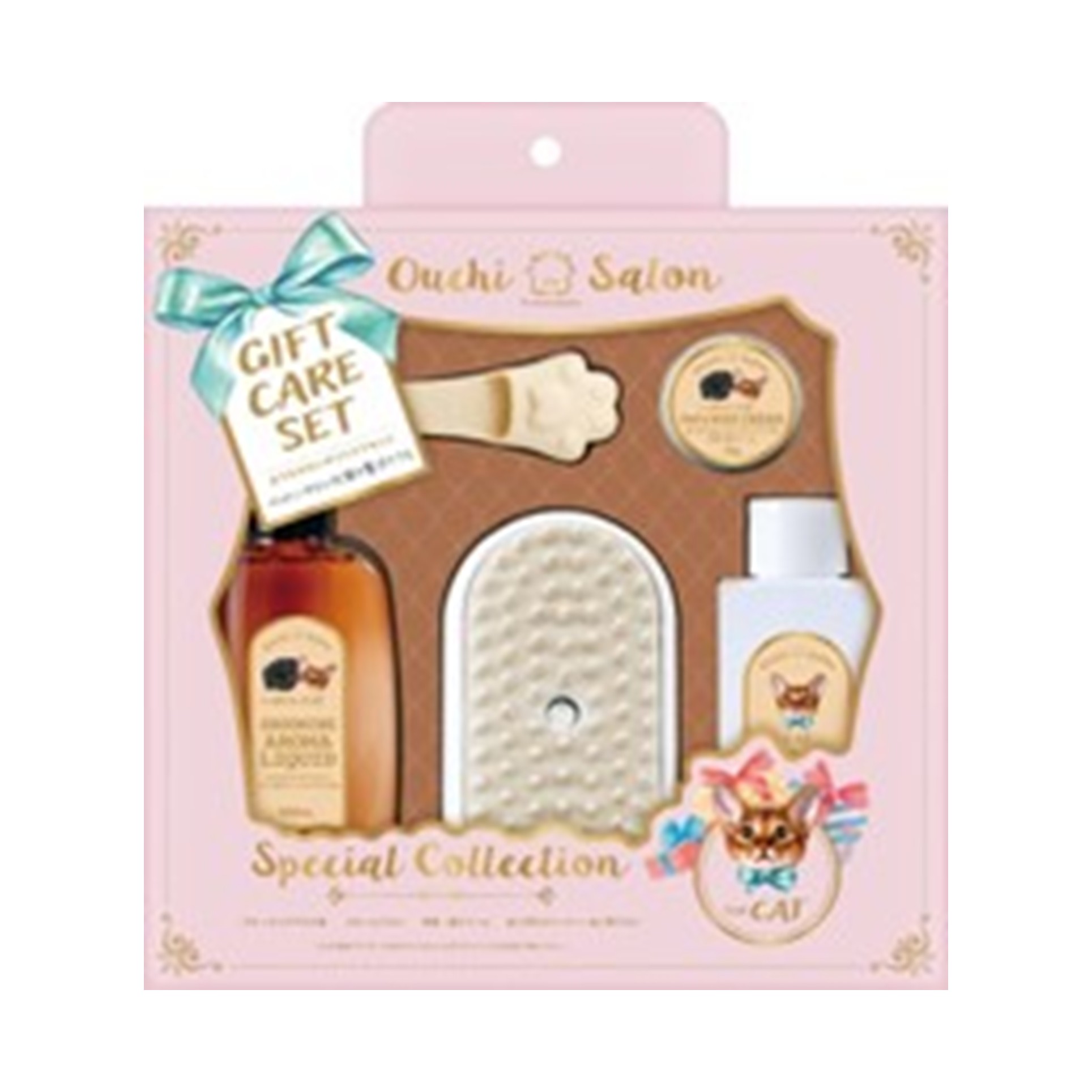 マルカン おうちサロンギフトケアセット 猫用(5アイテム)【247610】 商品サムネイル