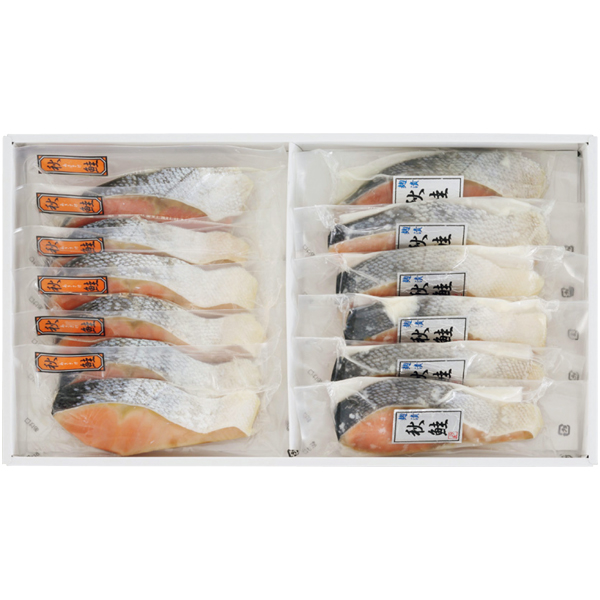 北海道 東和食品　北海道産 秋鮭切身詰合せ（12切）【177092】【夏ギフト】 商品サムネイル