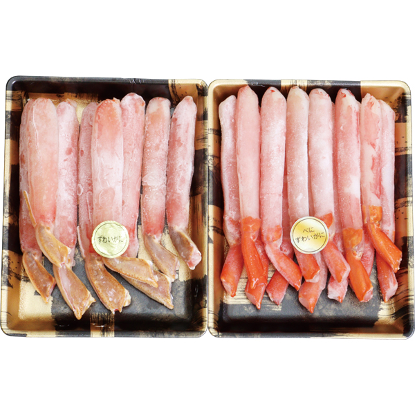 ☆ 生ずわいがに紅ずわいがにしゃぶしゃぶ用セット 【014058】 商品画像(1)