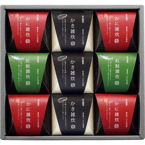 ☆【早得】百農家 海鮮雑炊詰合せ 【087063】 商品画像(1)