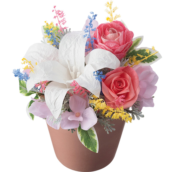 ◇[Luna]シルクと和紙で彩る花「夏彩花」【150572】 商品サムネイル