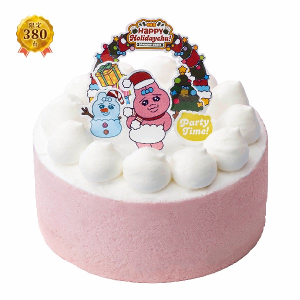 おぱんちゅうさぎ　ハッピーホリデーっちゅ！クリスマスケーキ【M0027】 商品サムネイル