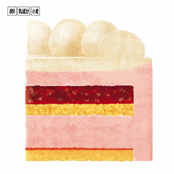 おぱんちゅうさぎ ハッピーホリデーっちゅ!クリスマスケーキ【M0027】 商品画像(1)