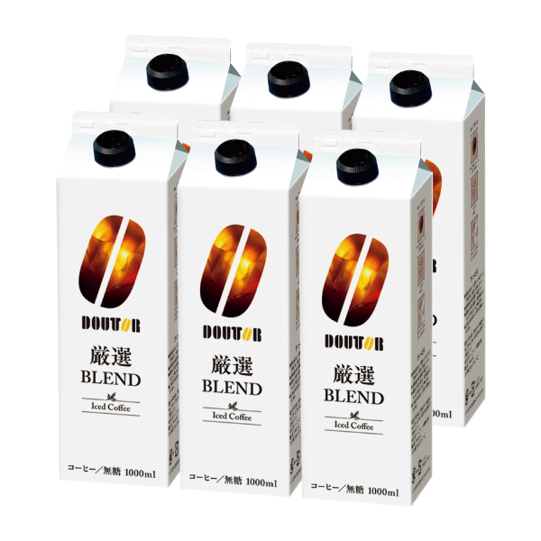 ☆ドトールコーヒー アイスコーヒー厳選ブレンド6本 【146083】 商品サムネイル