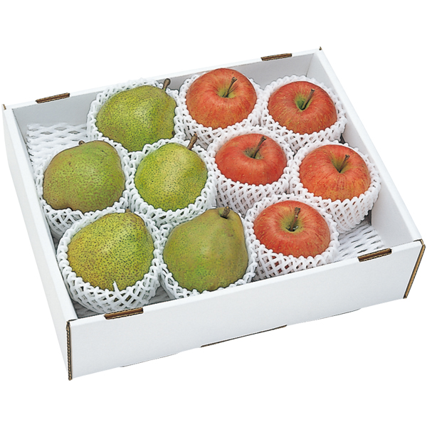 山形県産 蜜入りサンふじりんごとラ・フランス詰合せ 【163211】【冬☆】 商品サムネイル