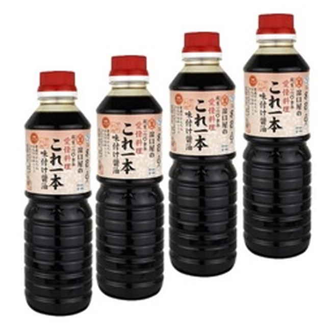 【広島の味】浜口醤油　これ一本味付け醤油　500ml×4本セット 商品サムネイル