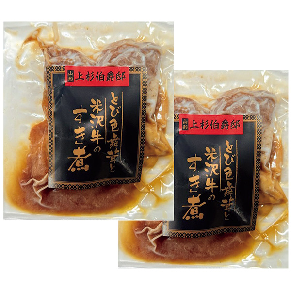 [みやさかや]上杉伯爵邸監修米沢牛ととび色舞茸のすき煮【003441】 商品サムネイル