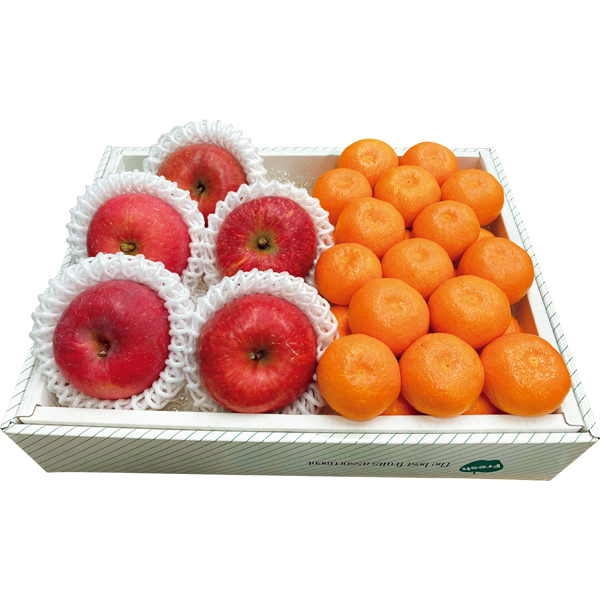 ◇青森県産・和歌山県産 サンふじ＆有田みかん 【152400】 商品サムネイル