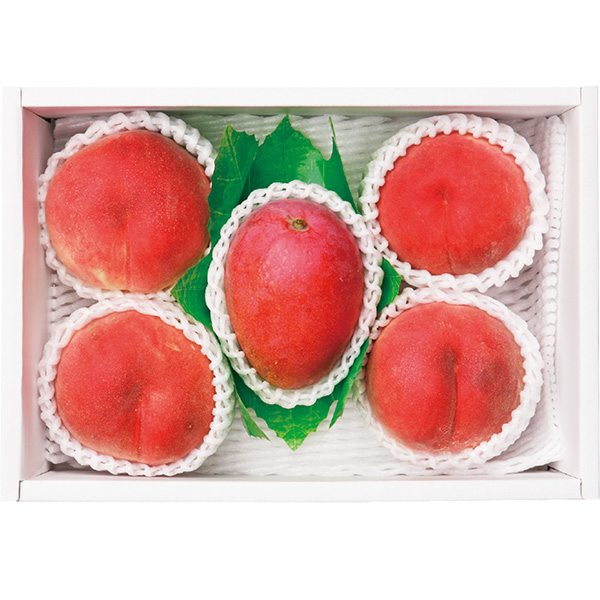 ◇[宮崎県産・沖縄県産・山梨県産]アップルマンゴー＆桃【149035】 商品サムネイル