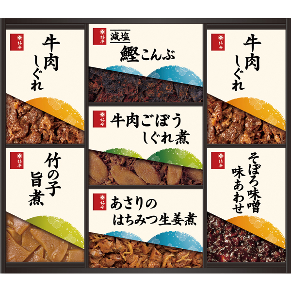 ☆【早得】柿安 料亭しぐれ煮詰合せ 【107048】 商品画像(1)
