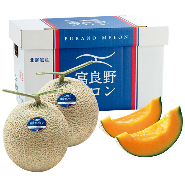 ◇[北海道産（JAふらの）]ふらのメロン 秀品2個【148151】 商品サムネイル