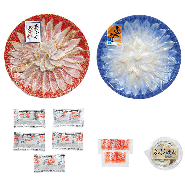 ☆[関門シーフレッシュ]夏のまふぐ刺し・炙りセット【045100】 商品サムネイル