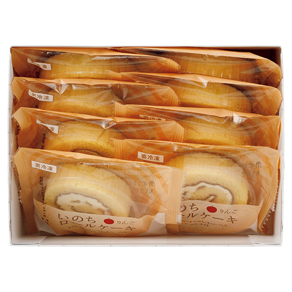[花月堂]いのちロールケーキ8個セット【002521】 商品サムネイル