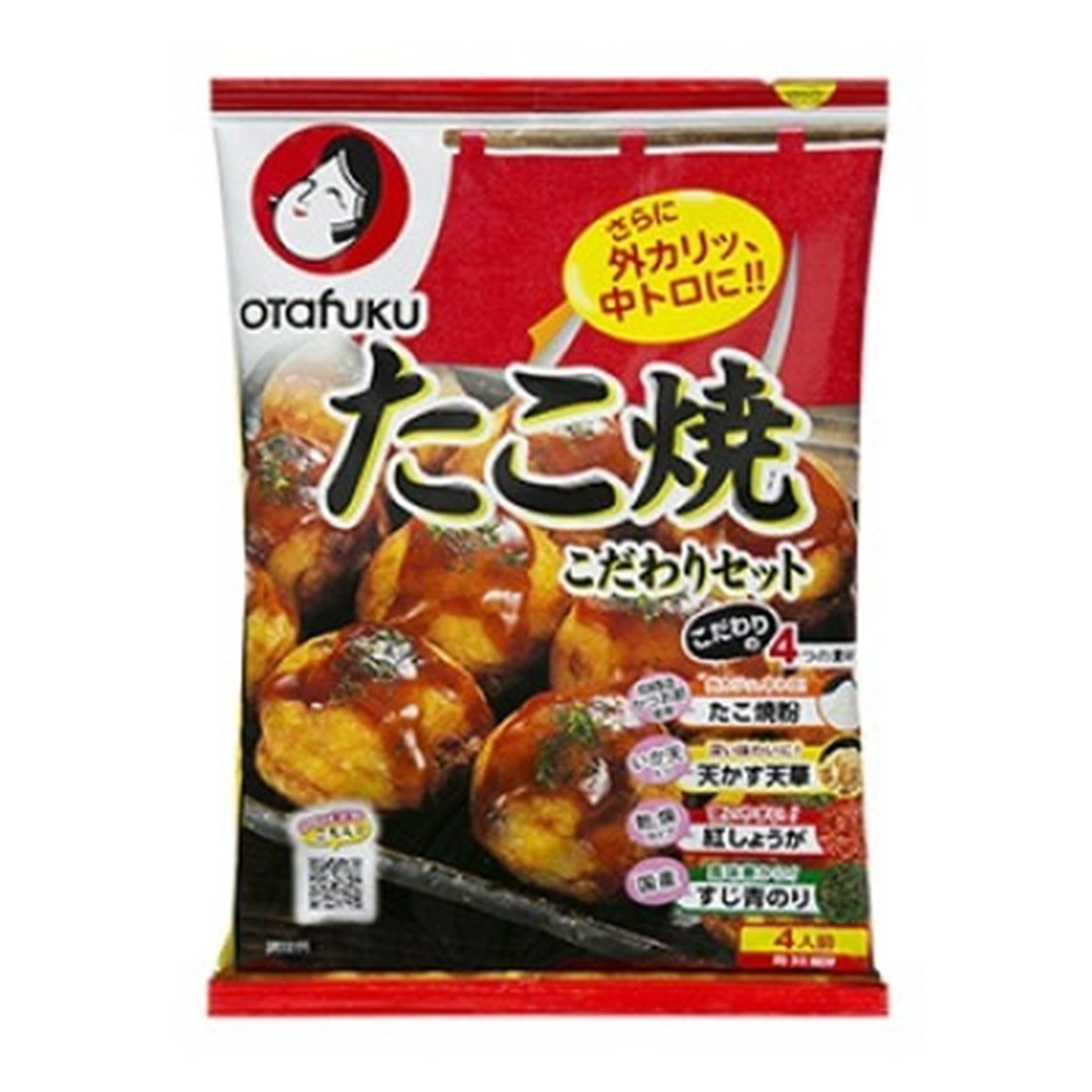 オタフク たこ焼きこだわりセット 4人前 (×12)|mvm-004-4950612491146-12 商品サムネイル