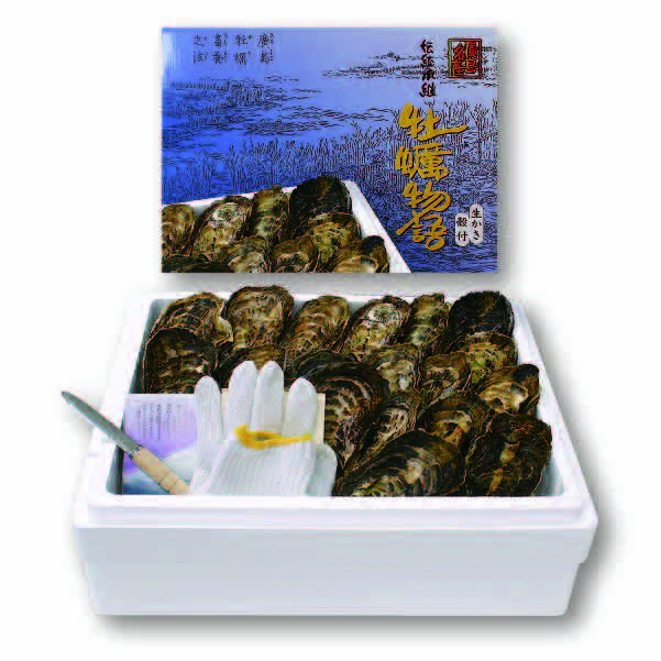 ★[オオノ]ギフト　殻付かき加熱用牡蠣物語 20個入【428738】 商品サムネイル