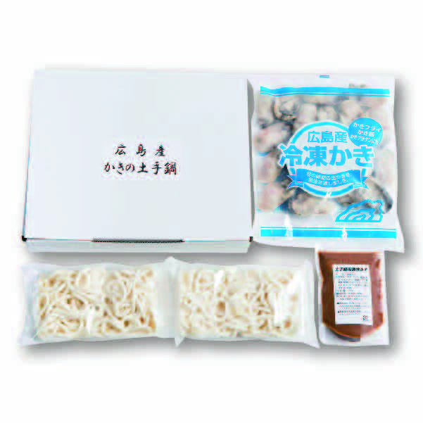 ★[広島県漁業協同組合連合会]広島産かきの土手鍋セット 【428792】 商品サムネイル
