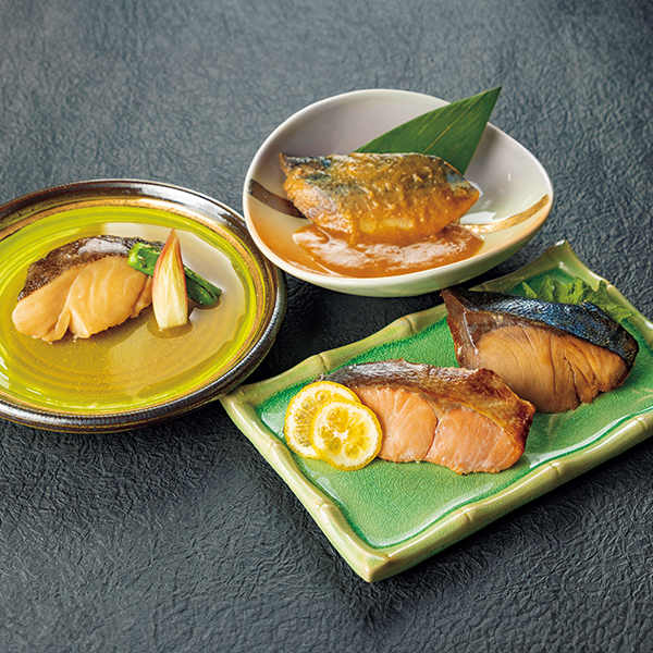 ◇【早得】丸市食品 レンジで簡単 国産鮮魚の煮魚・焼魚詰合せ 【153737】 商品サムネイル