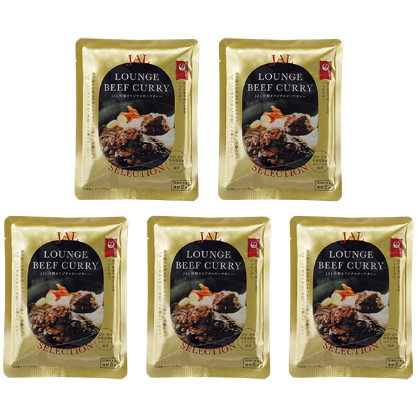 [JAL特製]オリジナルビーフカレー 5食セット【003104】 商品サムネイル