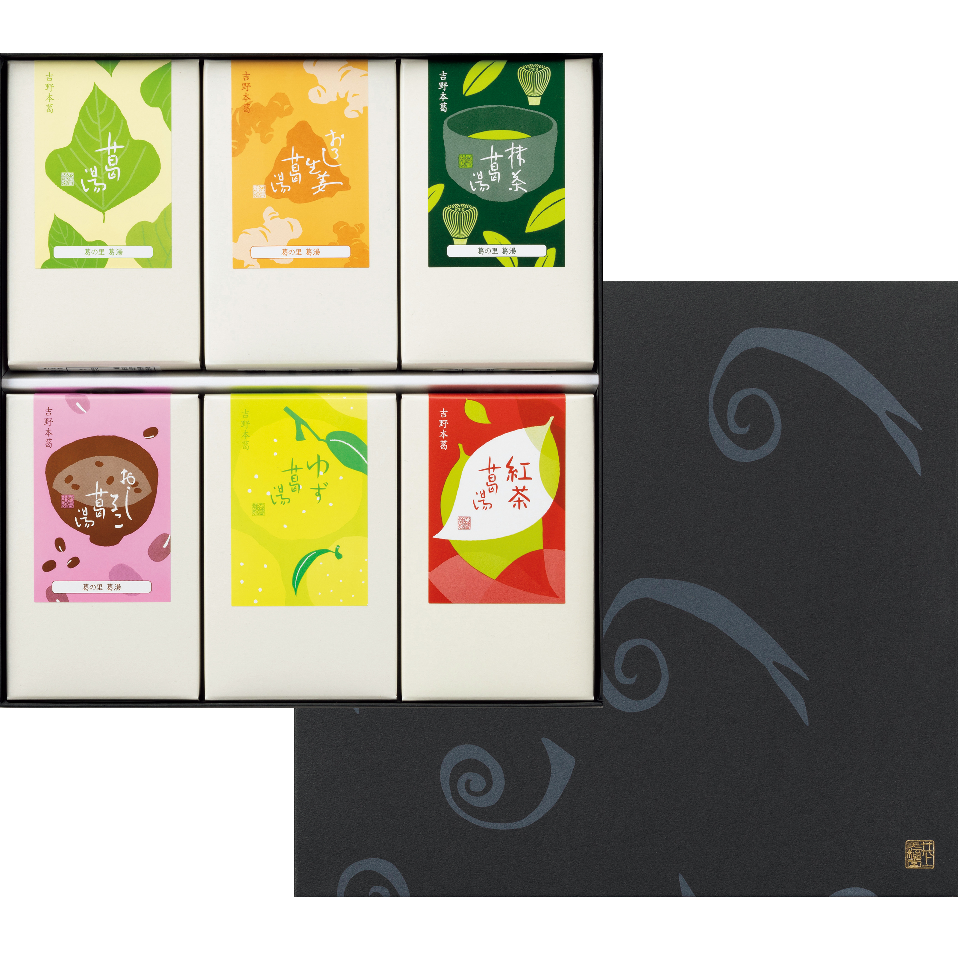 吉野本葛 天極堂 葛湯アソート6種入 【001744】 商品画像(1)