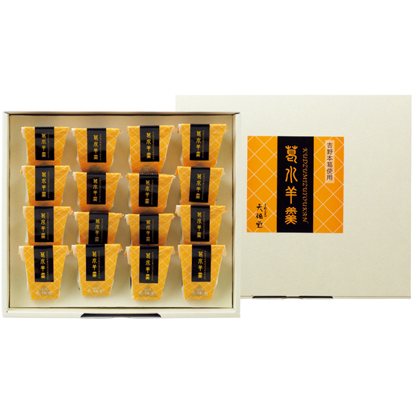 吉野本葛 天極堂　葛水羊羹 16個入【055091】【夏ギフト】 商品サムネイル