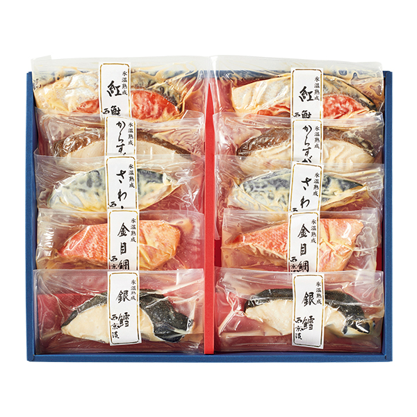 ◇【早得】山陰大松 氷温熟成 西京漬ギフトセット10切「凛」 【153603】 商品画像(1)