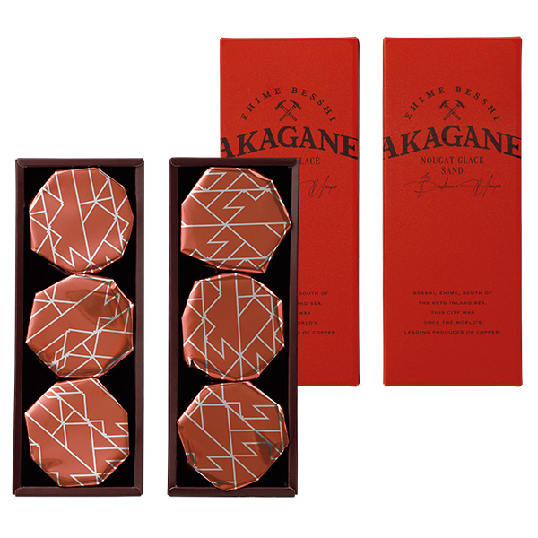 [AKAGANE]ヌガーグラッセサンド6個【002682】 商品サムネイル