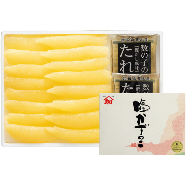 【冬ギフト】加藤水産 ヤマカ塩数の子 うす皮むき（たれ付き）【030065】 商品サムネイル