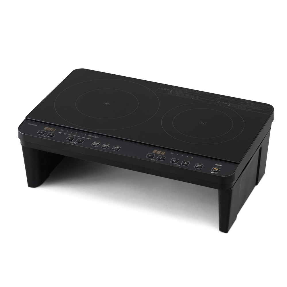 [アイリスオーヤマ] 2口IHコンロ脚付き【223050】 商品サムネイル