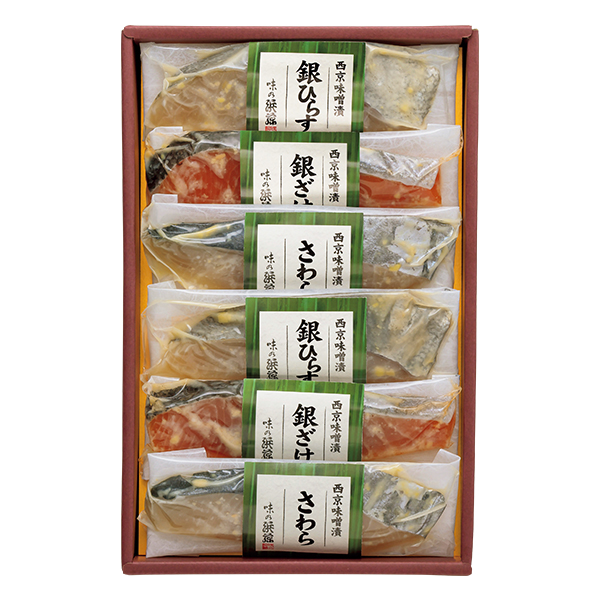 ◇【早得】築地 味の浜藤 西京味噌漬(3種6切) 【153579】 商品画像(1)