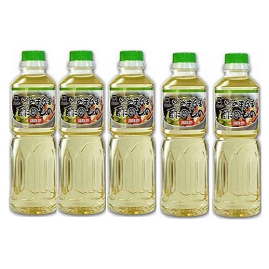 【広島の味】尾道造酢　カクホシそのまんま酢　500ml×5本セット 商品サムネイル