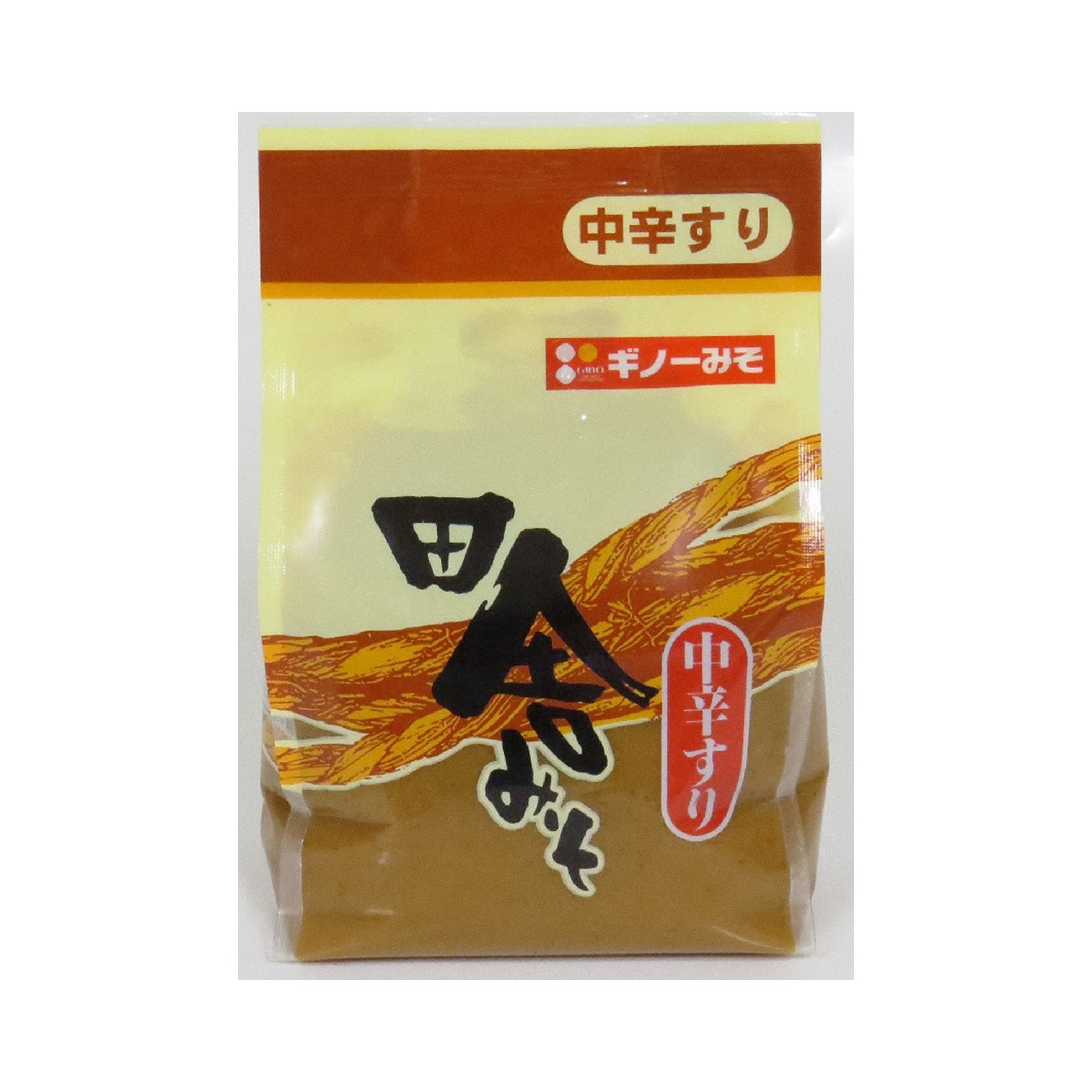 田舎みそ 中辛 すり 600g(×4)|mvm-4971989010341-003-4 商品サムネイル